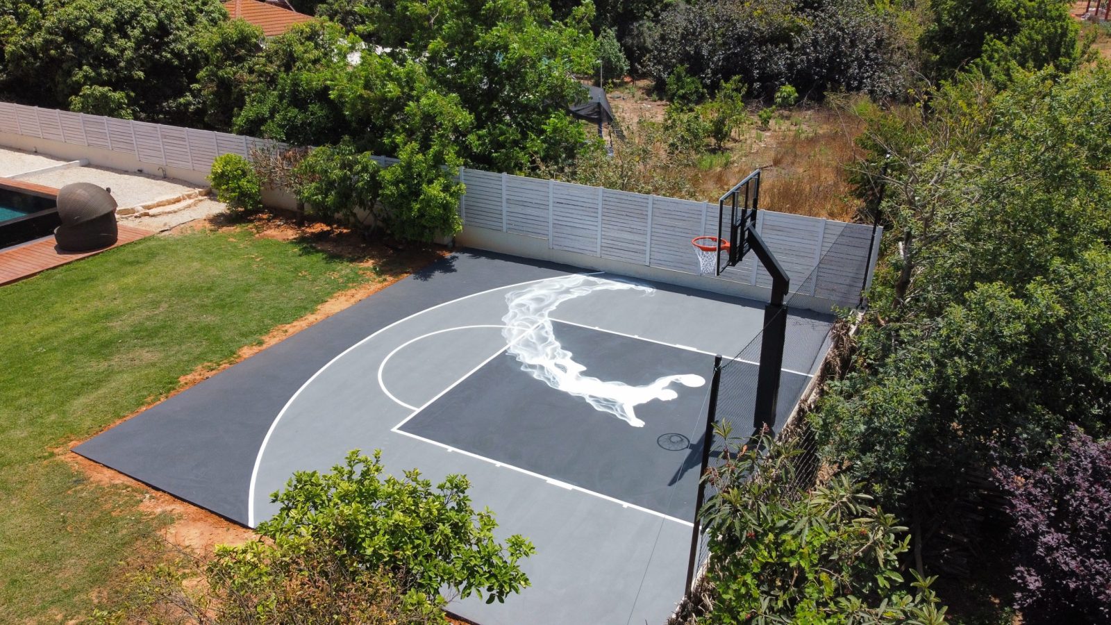 מגרש כדורסל ביתי