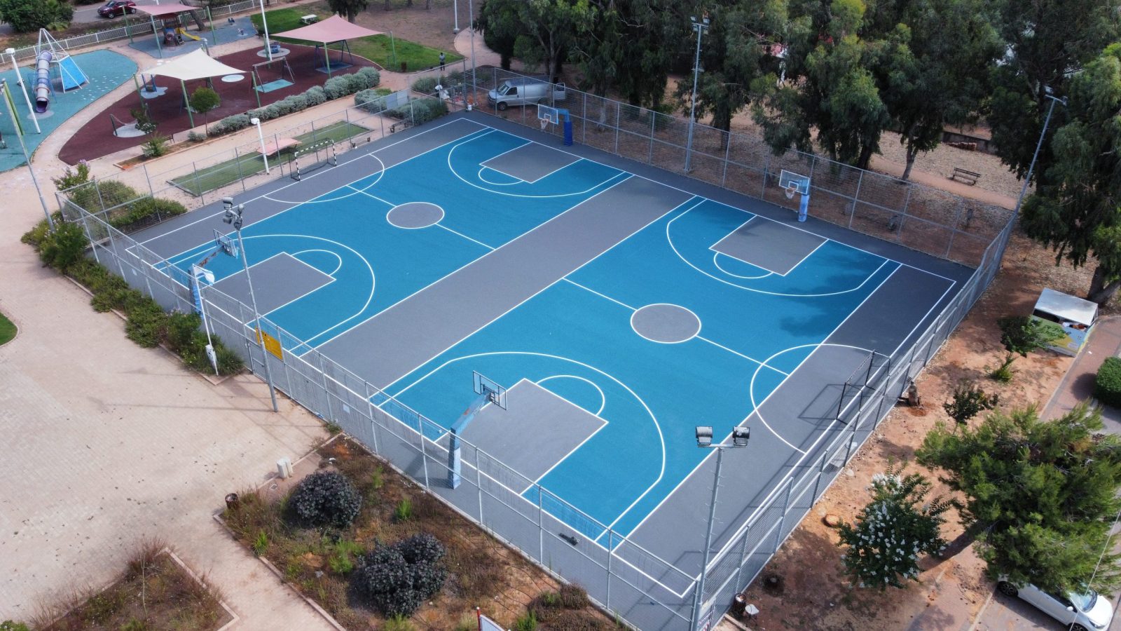 מגרש כדורסל גנות