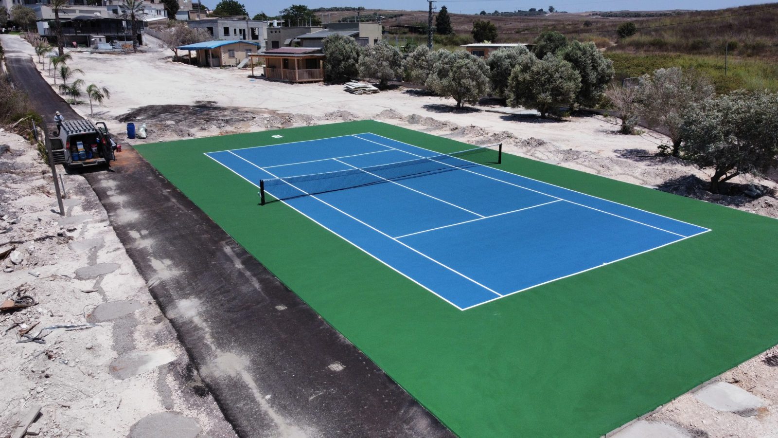 מגרש טניס בית פרטי