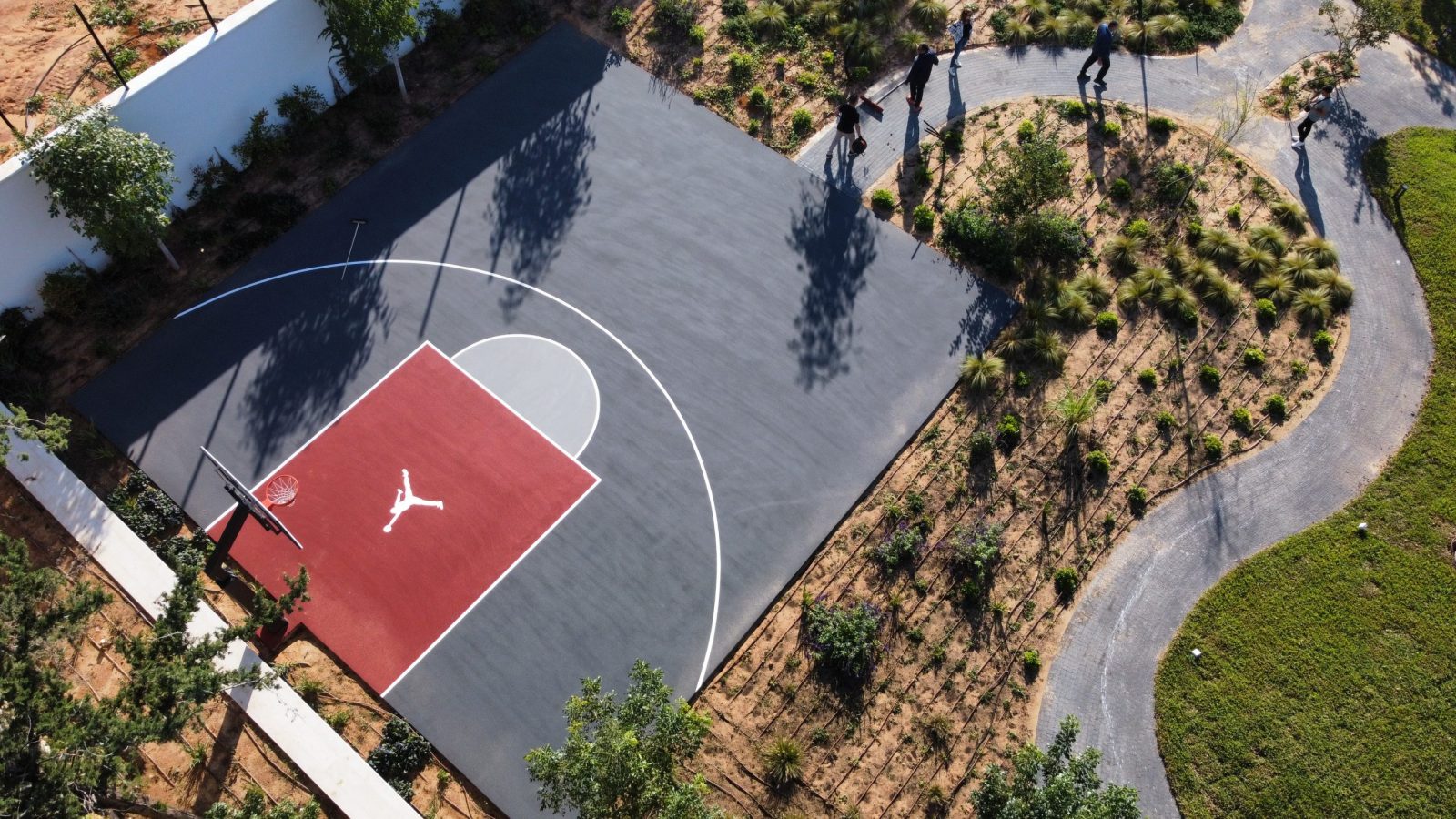 מגרש כדורסל ביתי