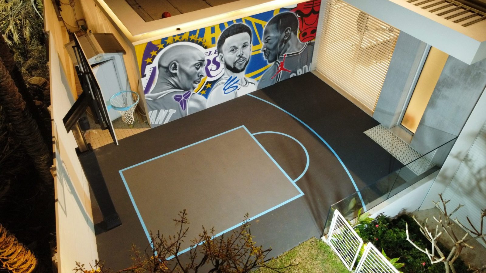 מגרש כדורסל ביתי